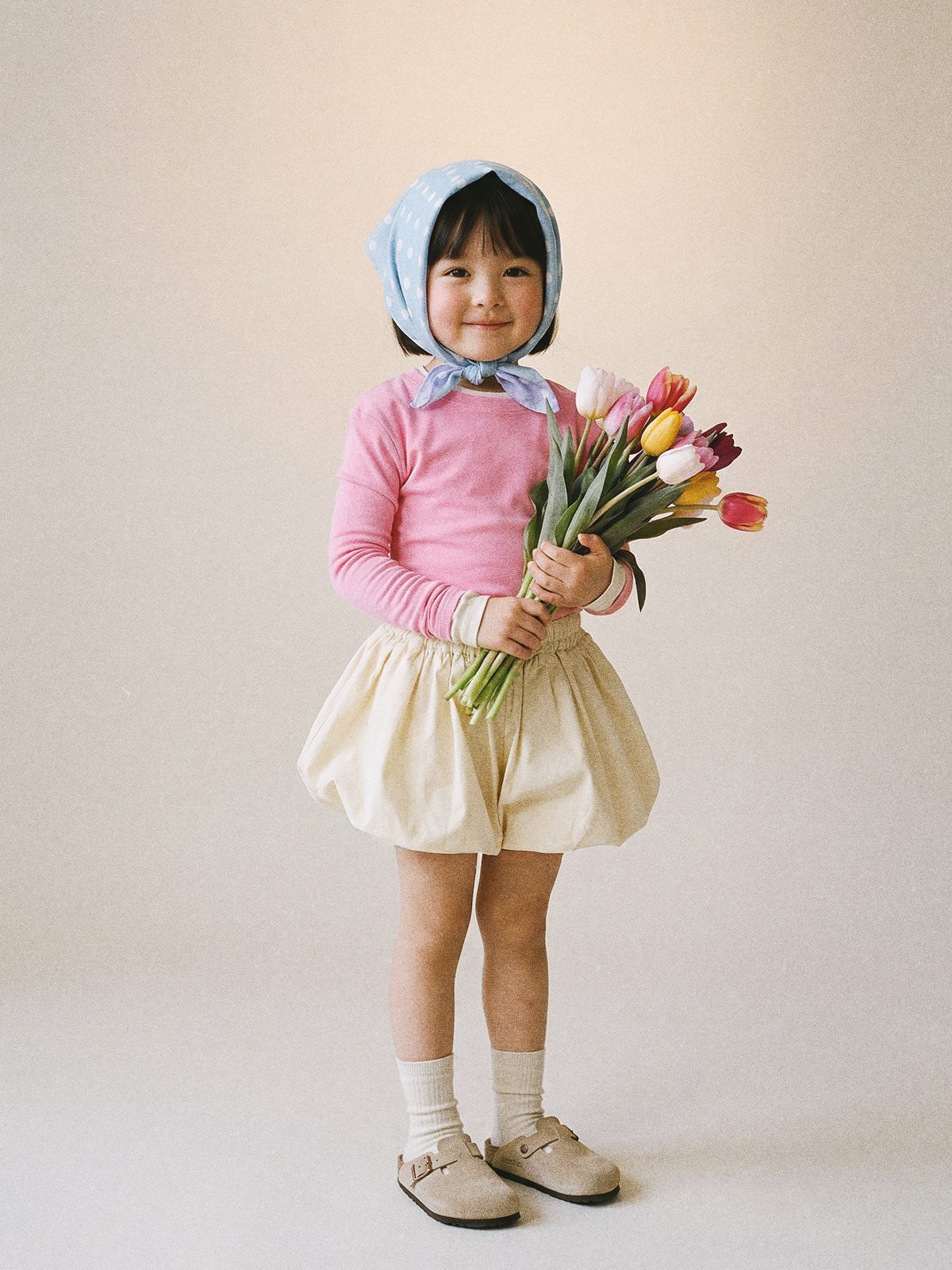 Cotton Balloon Skirt