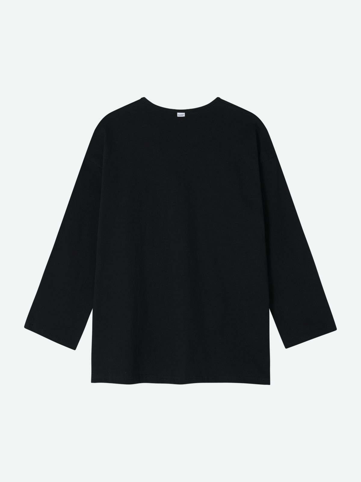Side Slit Long-sleeve
