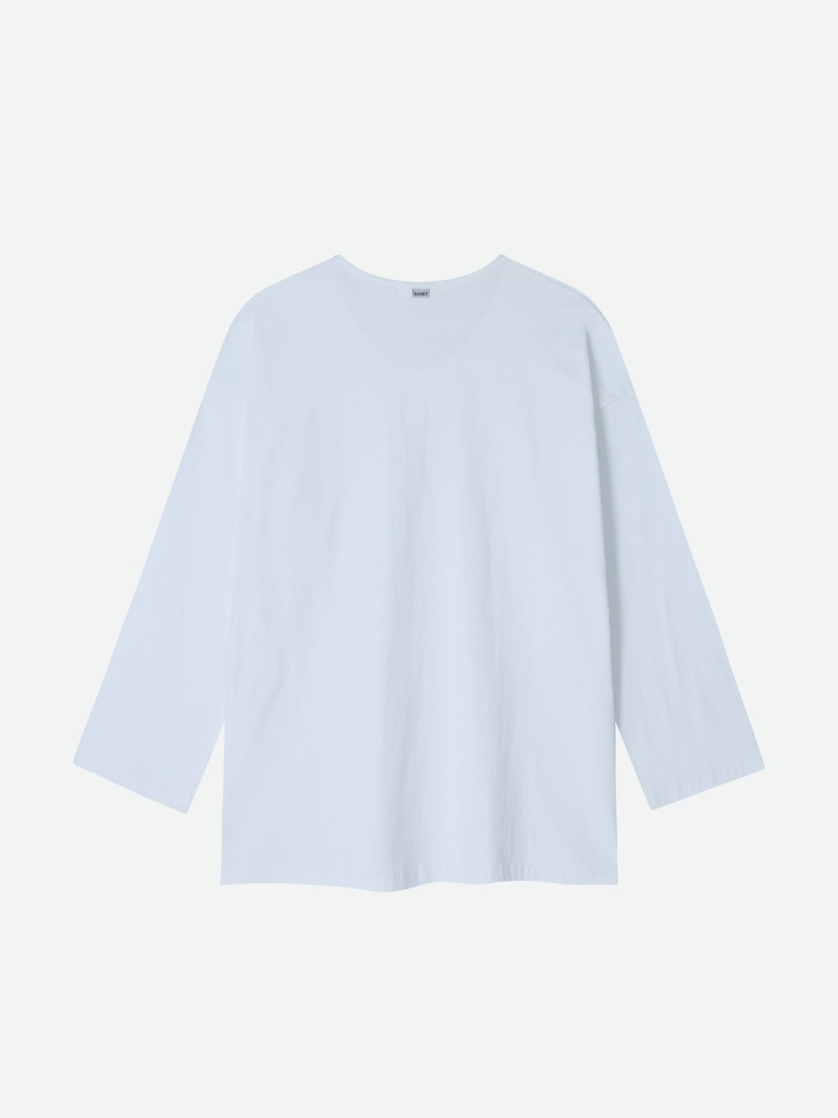 Side Slit Long-sleeve