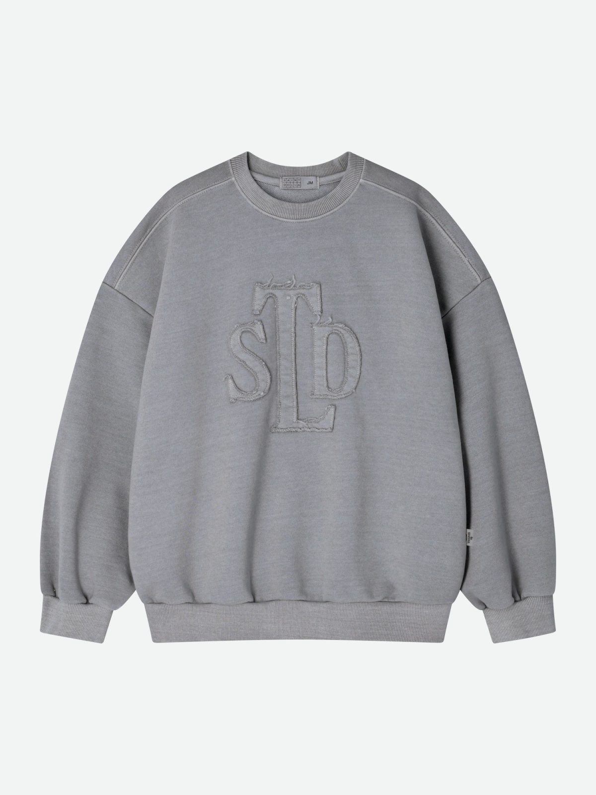 Embroidery Pigment Sweatshirt